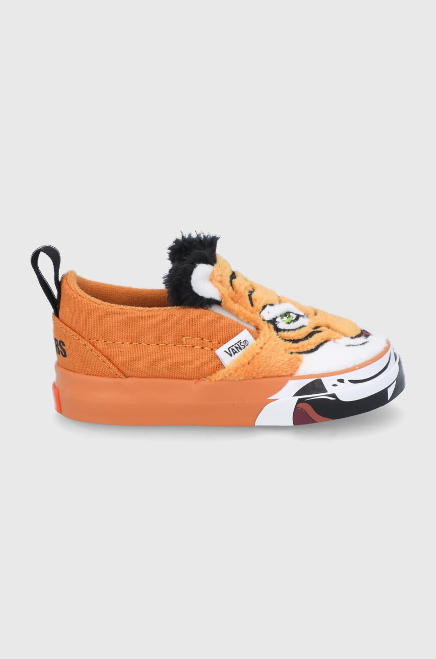Vans Детски ниски кецове x Project CAT в оранжево - Pepit.bg
