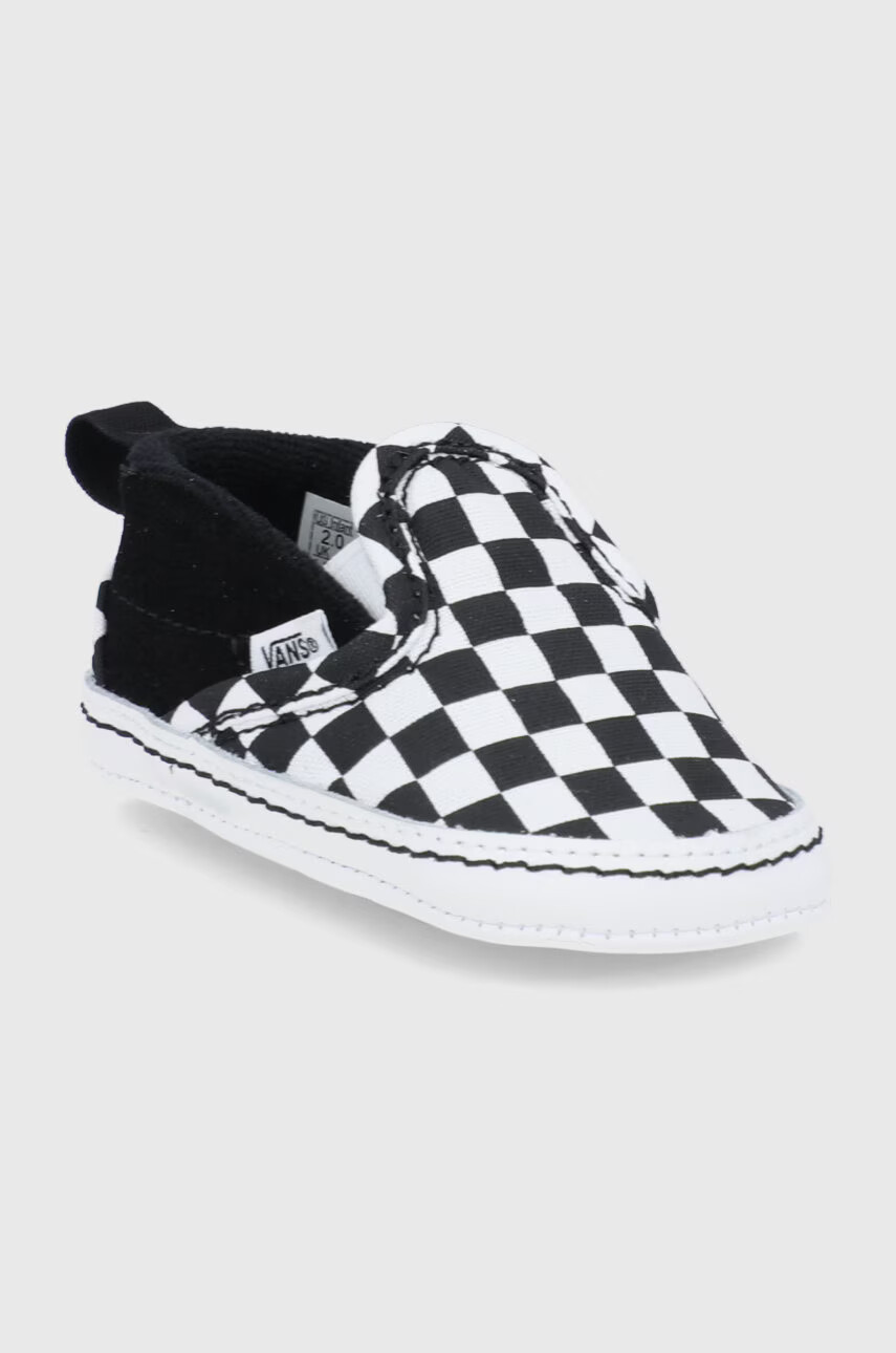 Vans Детски ниски кецове в черно - Pepit.bg