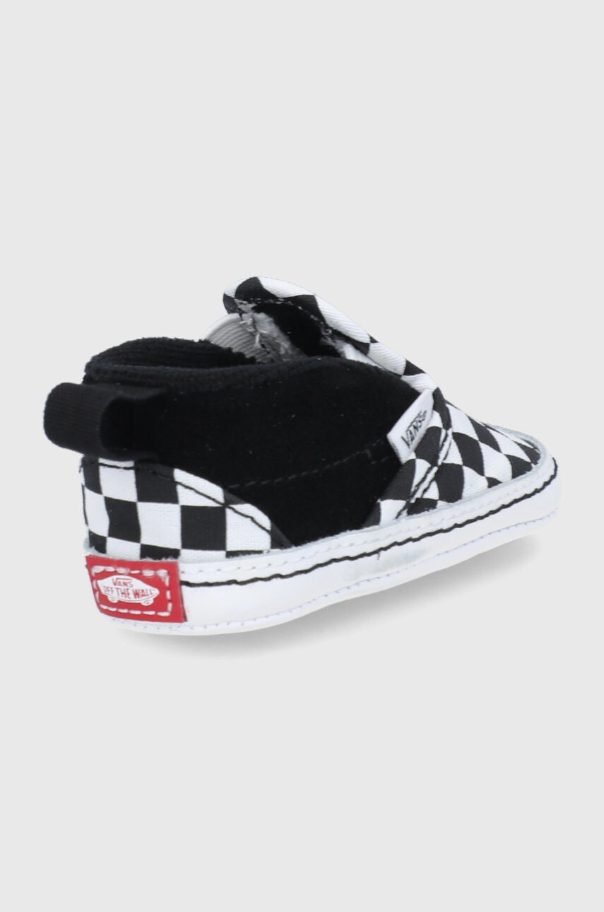 Vans Детски ниски кецове в черно - Pepit.bg