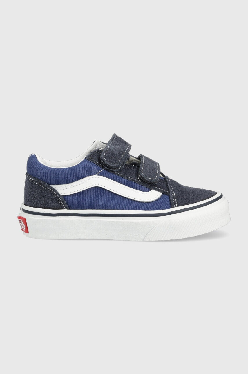 Vans Детски ниски кецове в синьо - Pepit.bg