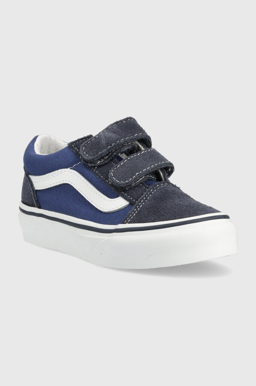 Vans Детски ниски кецове в синьо - Pepit.bg
