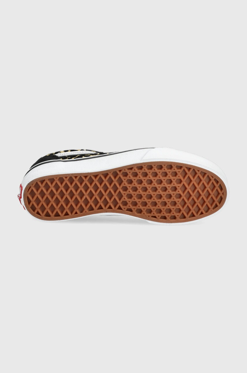 Vans Детски ниски кецове в черно - Pepit.bg