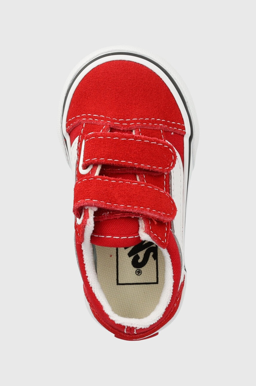 Vans Детски ниски кецове в червено - Pepit.bg