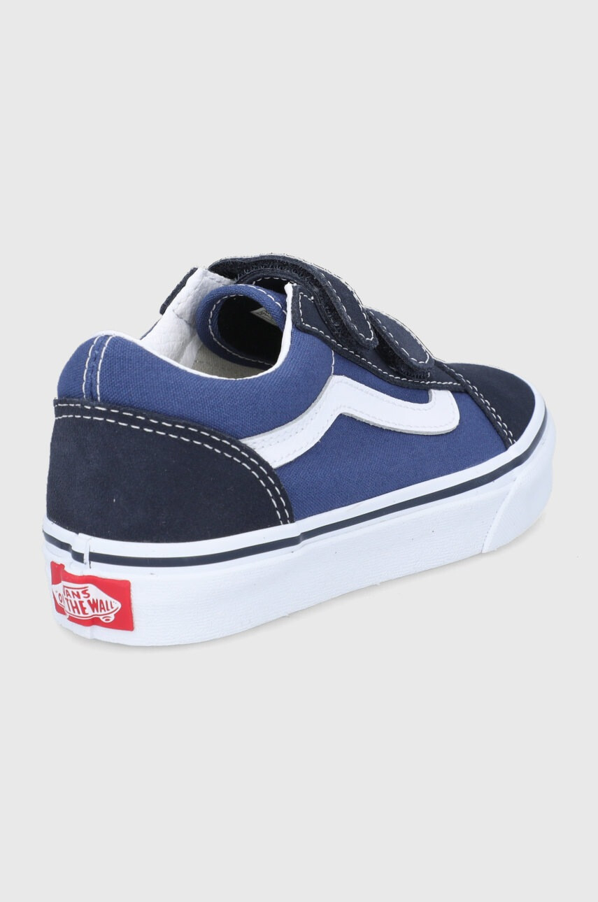 Vans Детски ниски кецове в тъмносиньо - Pepit.bg