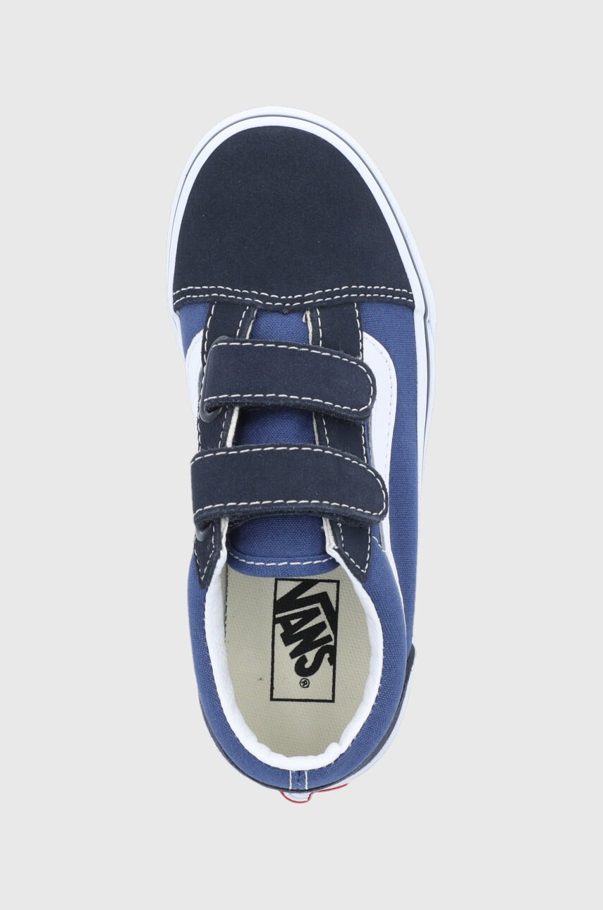 Vans Детски ниски кецове в тъмносиньо - Pepit.bg