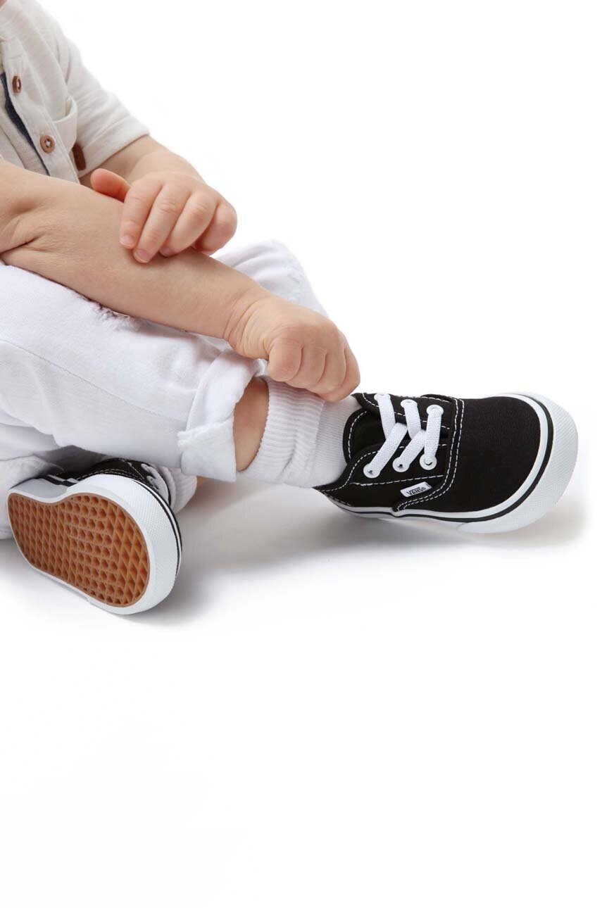Vans Детски ниски кецове Authentic в черно - Pepit.bg