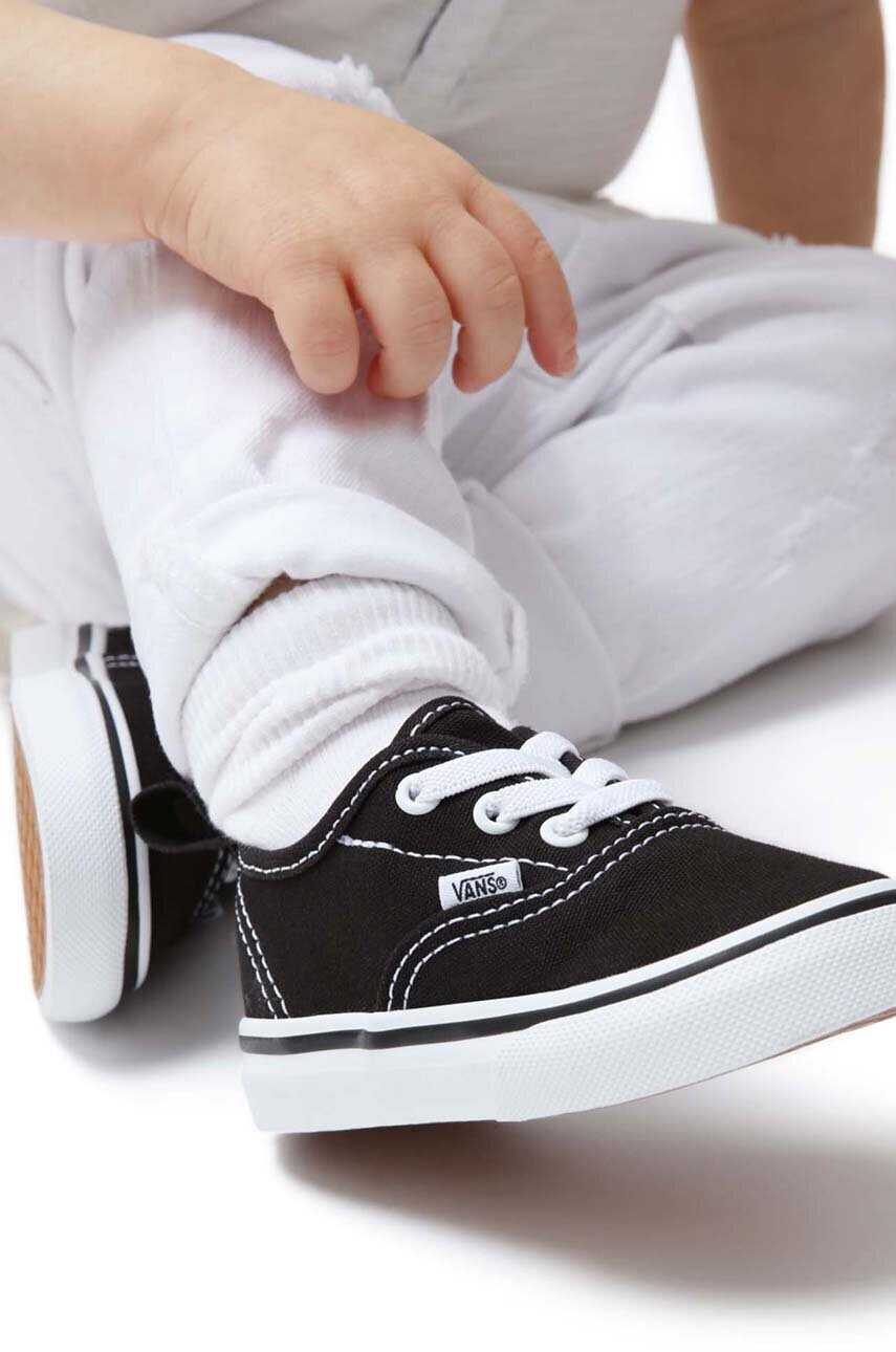 Vans Детски ниски кецове Authentic в черно - Pepit.bg