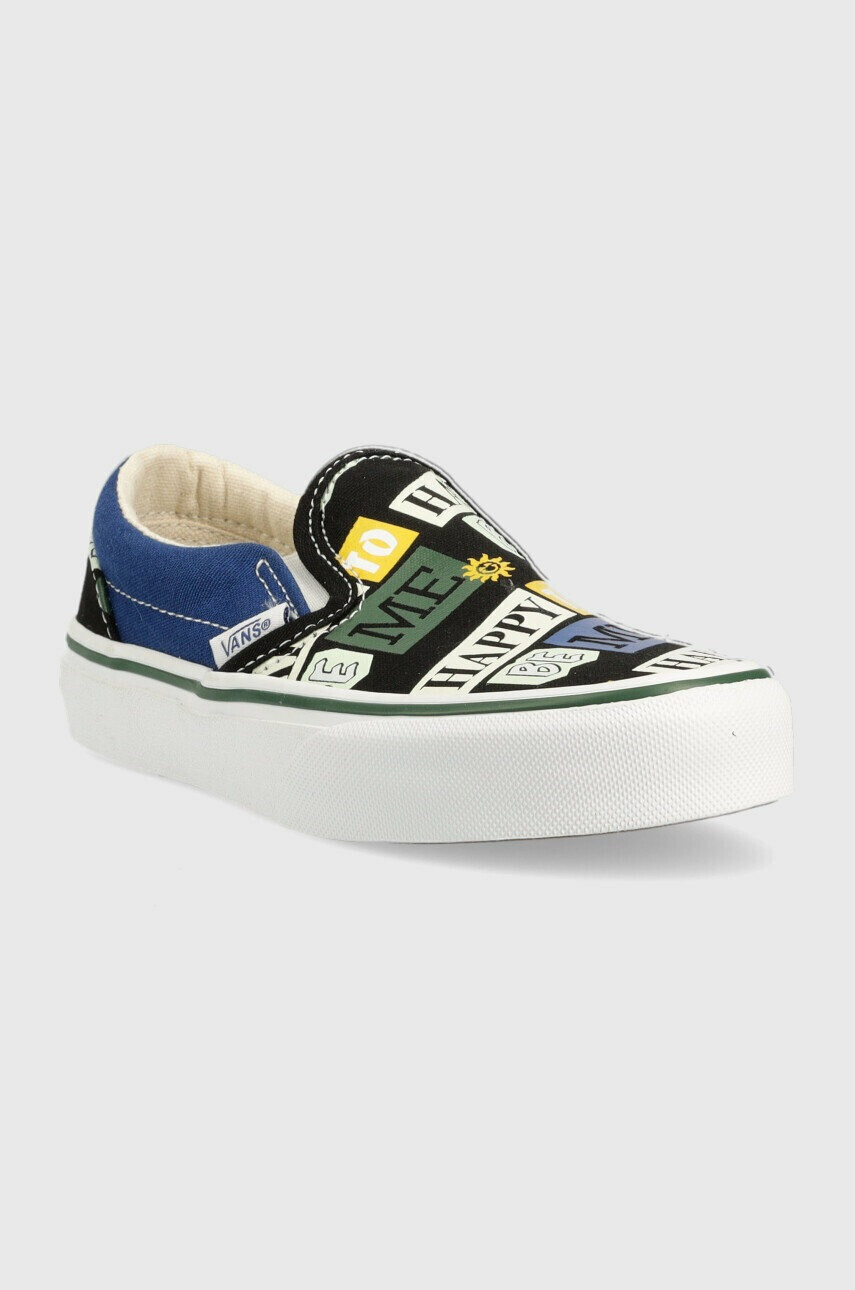 Vans Детски ниски кецове Classic Slip On VR3 HPPY DKPRP В синьо - Pepit.bg