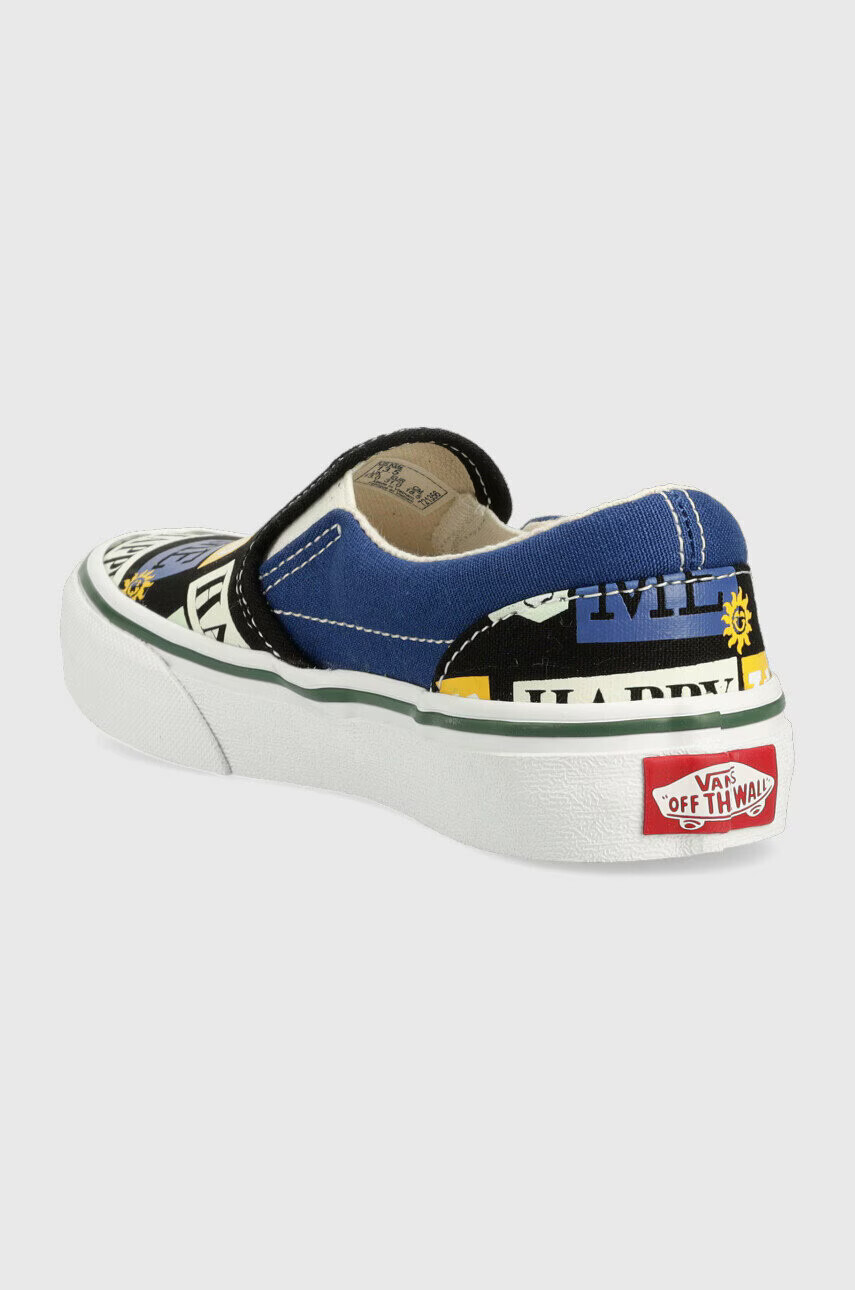 Vans Детски ниски кецове Classic Slip On VR3 HPPY DKPRP В синьо - Pepit.bg