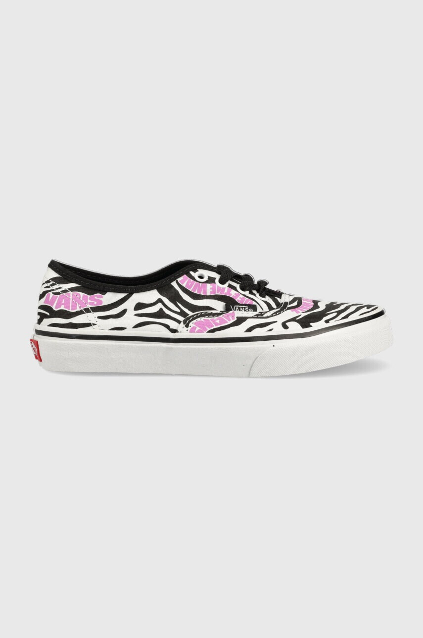 Vans Детски ниски кецове JN Authentic ZEBR BLACK в черно - Pepit.bg