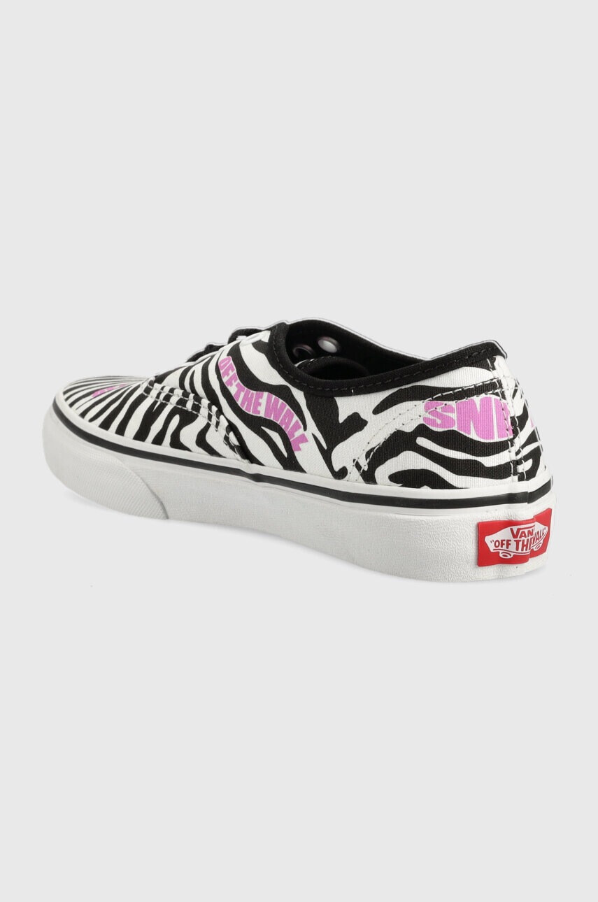 Vans Детски ниски кецове JN Authentic ZEBR BLACK в черно - Pepit.bg