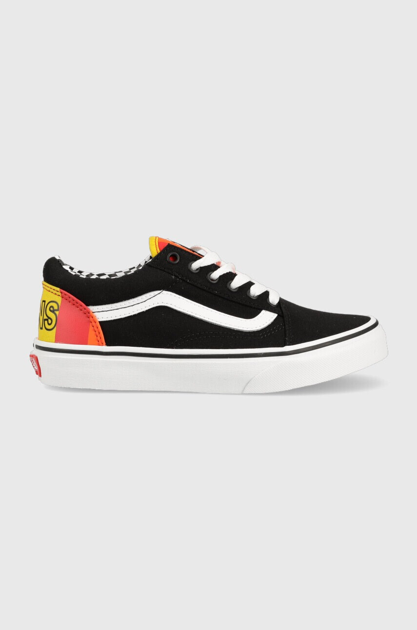 Vans Детски ниски кецове JN Old Skool GRDT BLKML - Pepit.bg