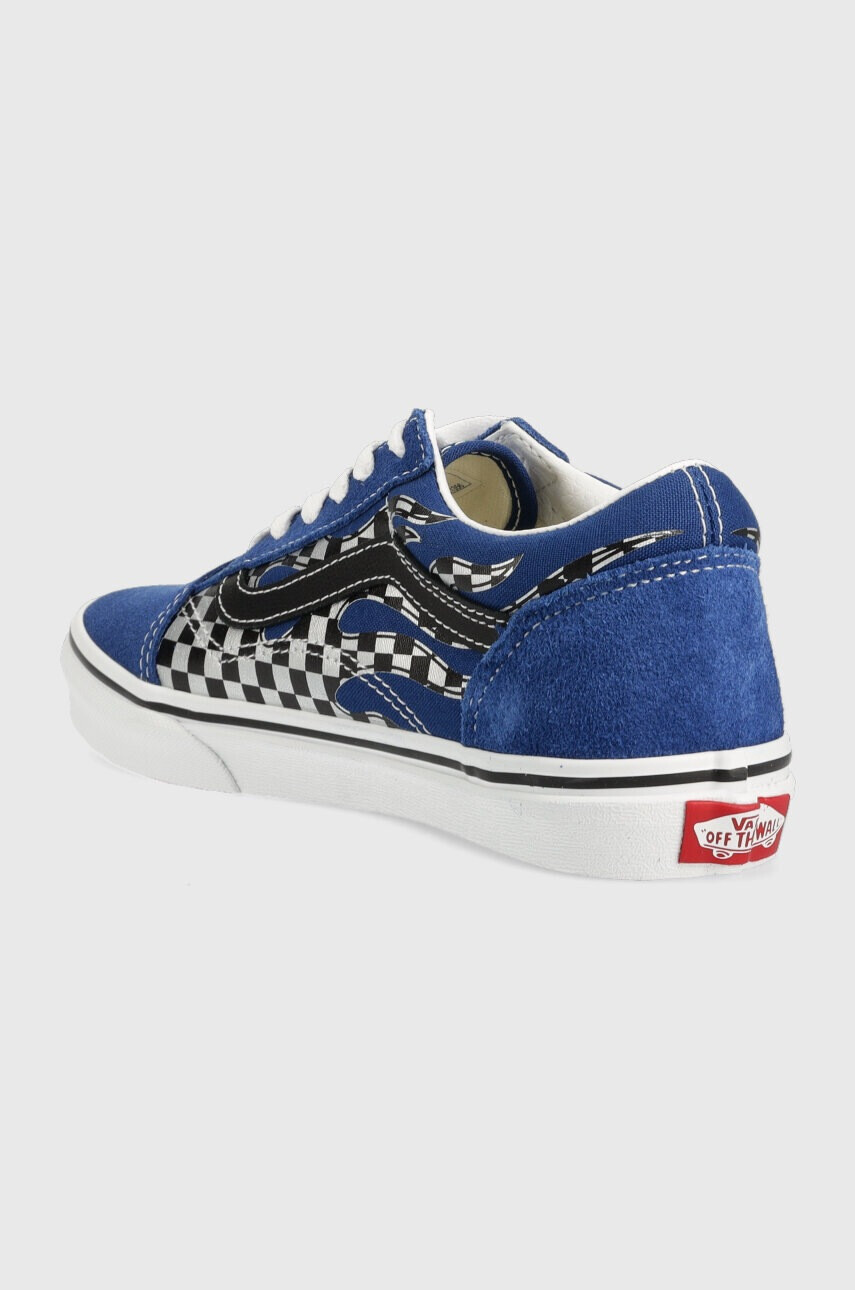 Vans Детски ниски кецове JN Old Skool RCHF DBLUE - Pepit.bg