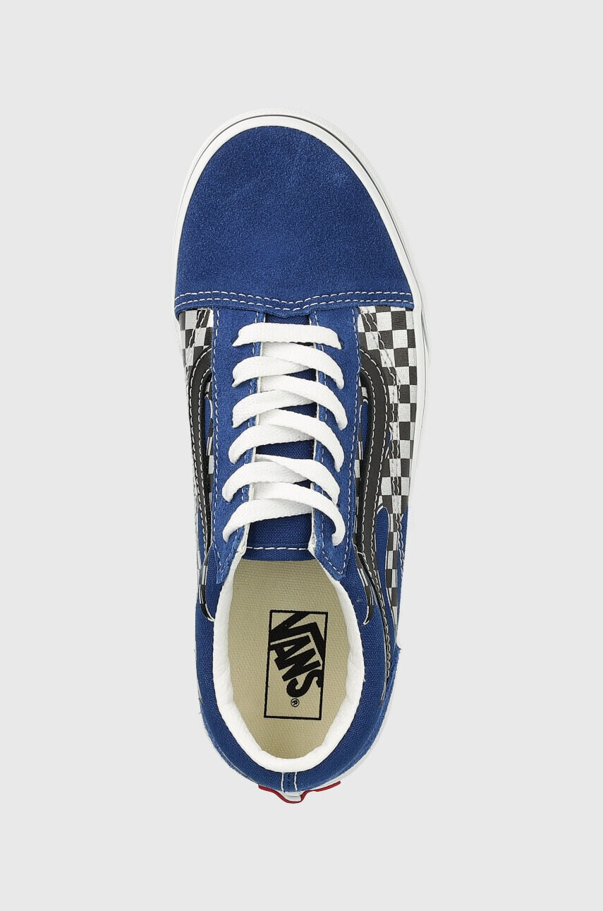 Vans Детски ниски кецове JN Old Skool RCHF DBLUE - Pepit.bg