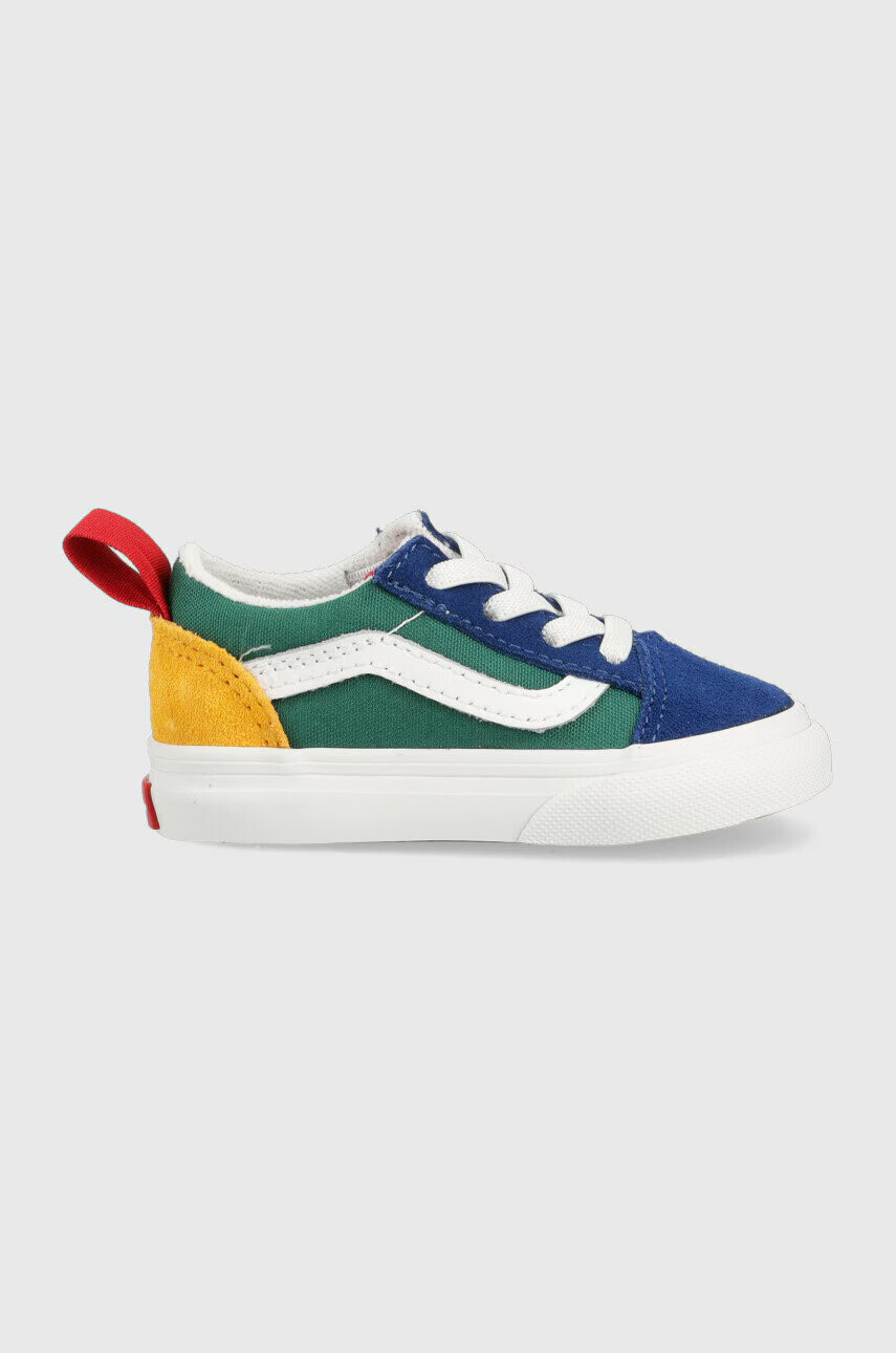 Vans Детски ниски кецове TD Old Skool Elastic Lace VNYC MBLUE - Pepit.bg