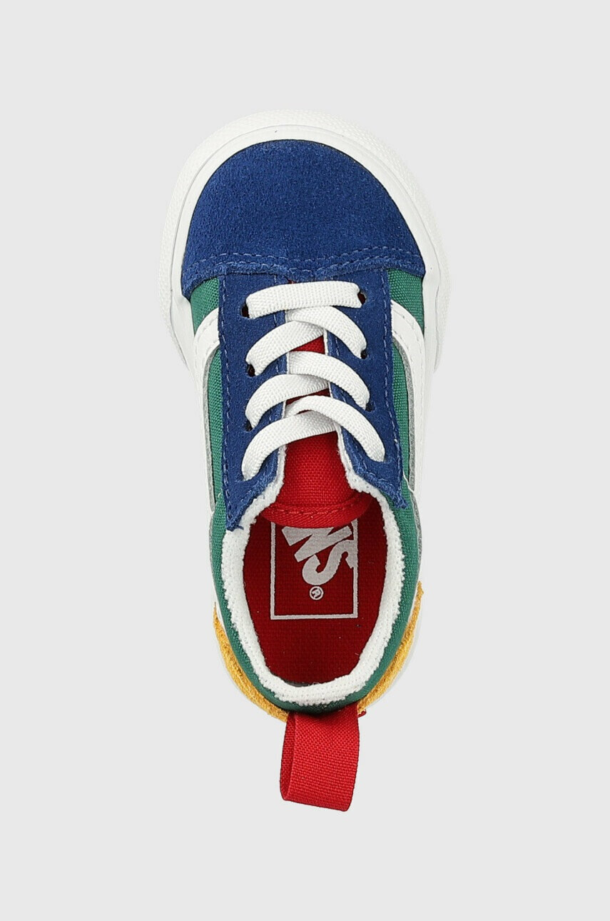 Vans Детски ниски кецове TD Old Skool Elastic Lace VNYC MBLUE - Pepit.bg