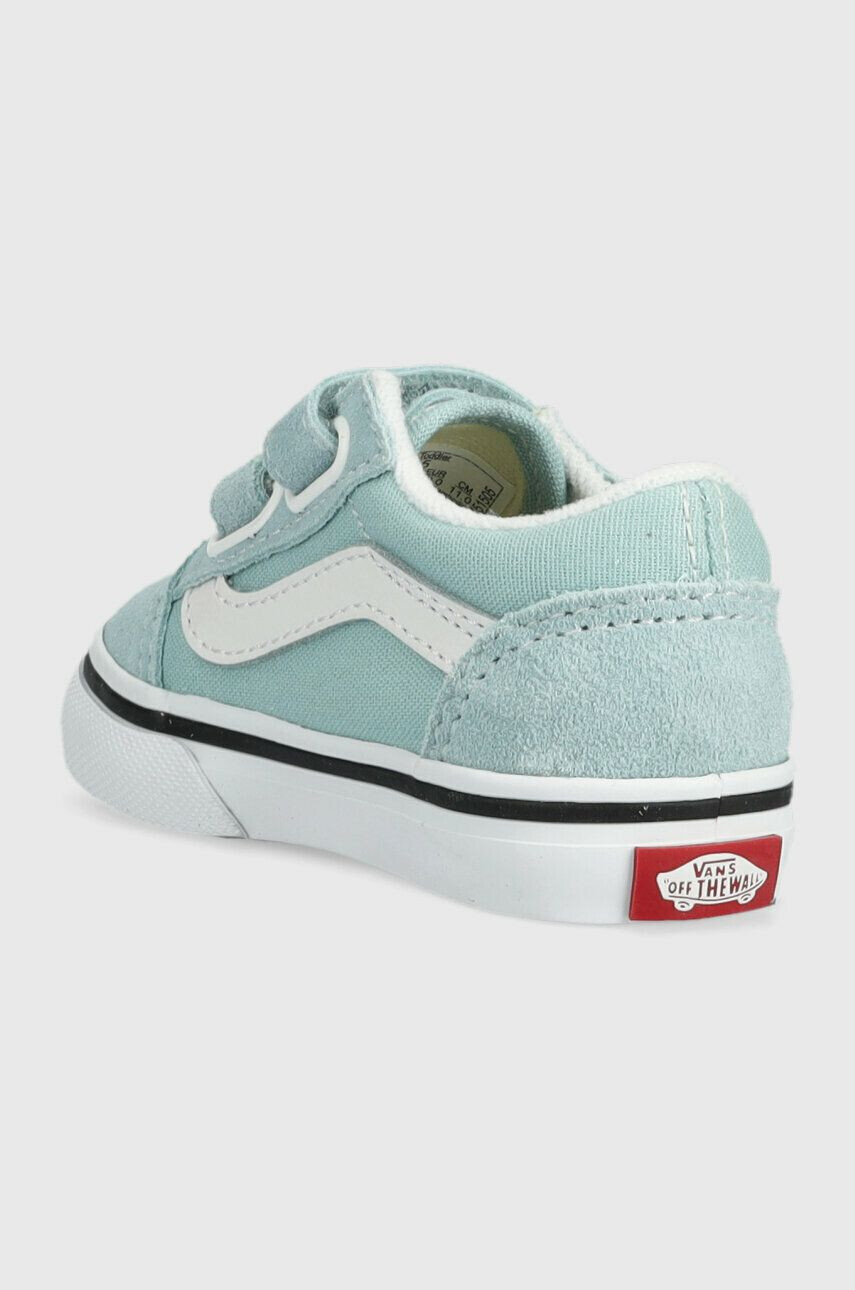 Vans Детски ниски кецове TD Old Skool V CTHR MBLUE в тюркоазено - Pepit.bg