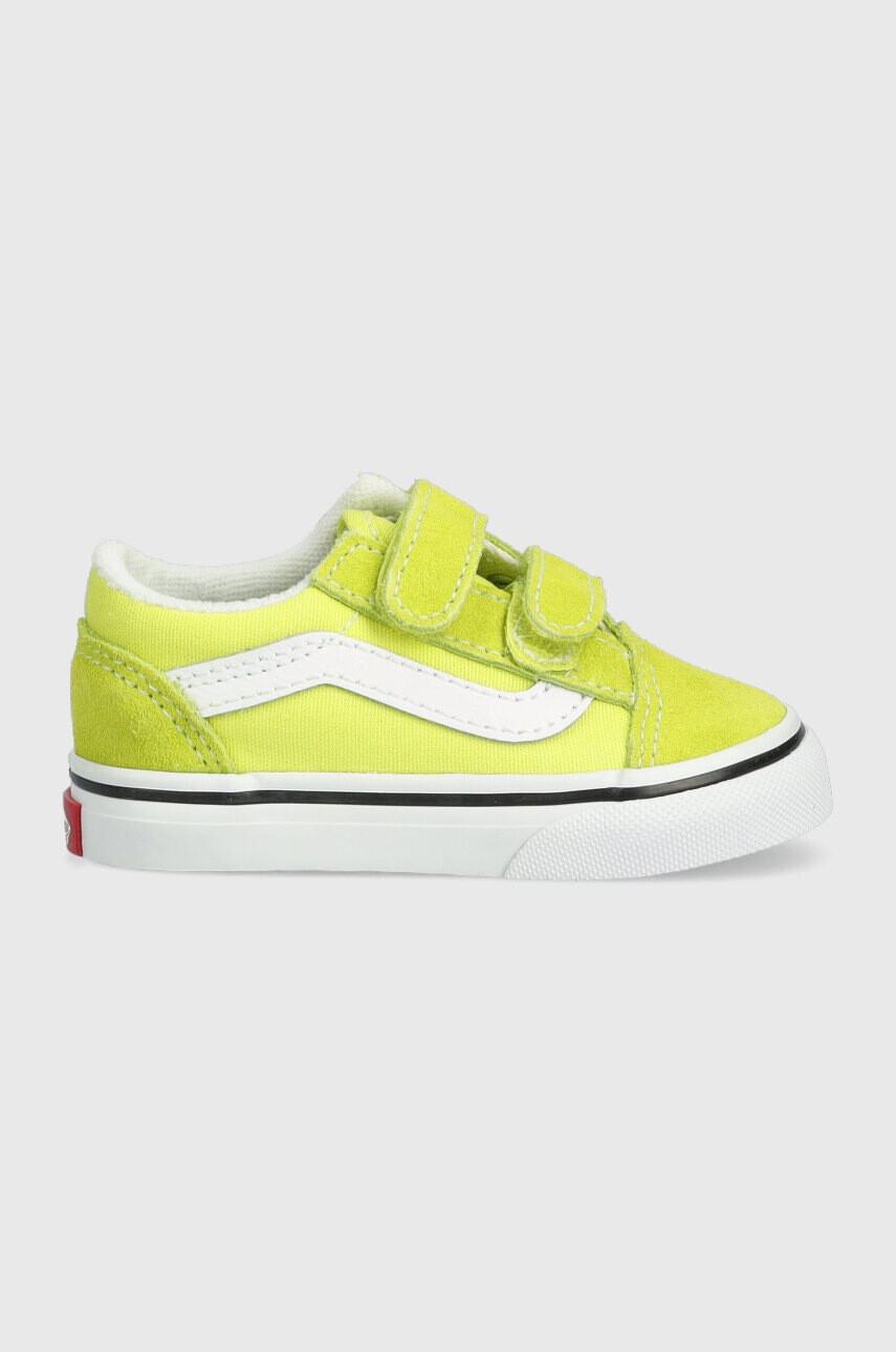 Vans Детски ниски кецове TD Old Skool V CTHR MGRRS в зелено - Pepit.bg