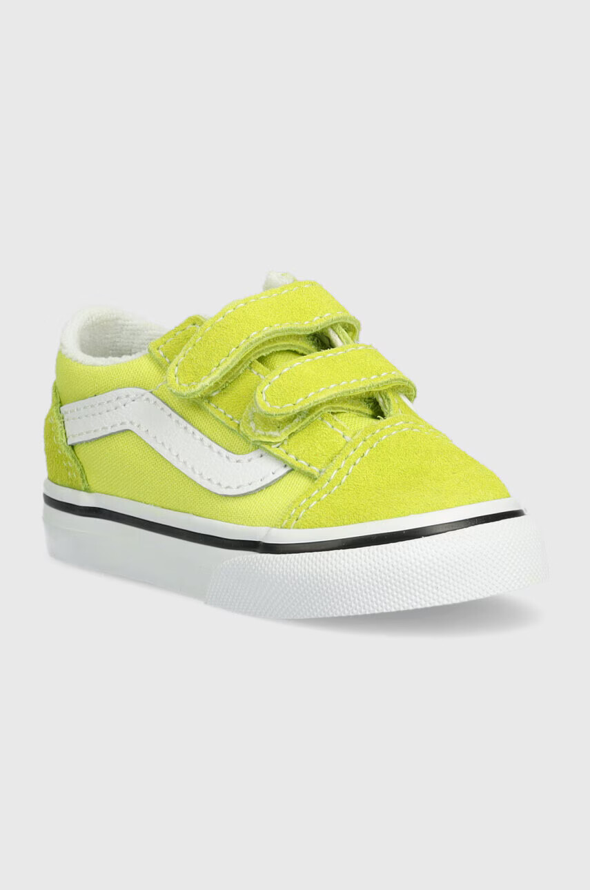 Vans Детски ниски кецове TD Old Skool V CTHR MGRRS в зелено - Pepit.bg