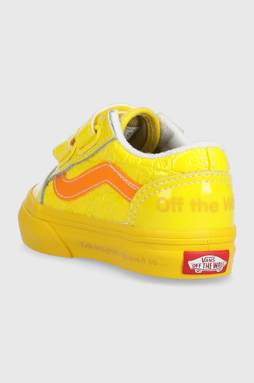 Vans Детски ниски кецове TD Old Skool V HARB CHBD в жълто - Pepit.bg