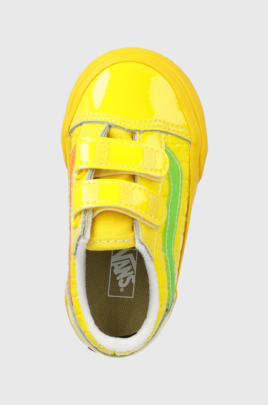 Vans Детски ниски кецове TD Old Skool V HARB CHBD в жълто - Pepit.bg