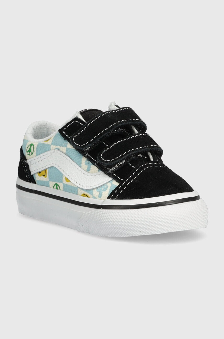 Vans Детски ниски кецове TD Old Skool V MELT BLKML - Pepit.bg