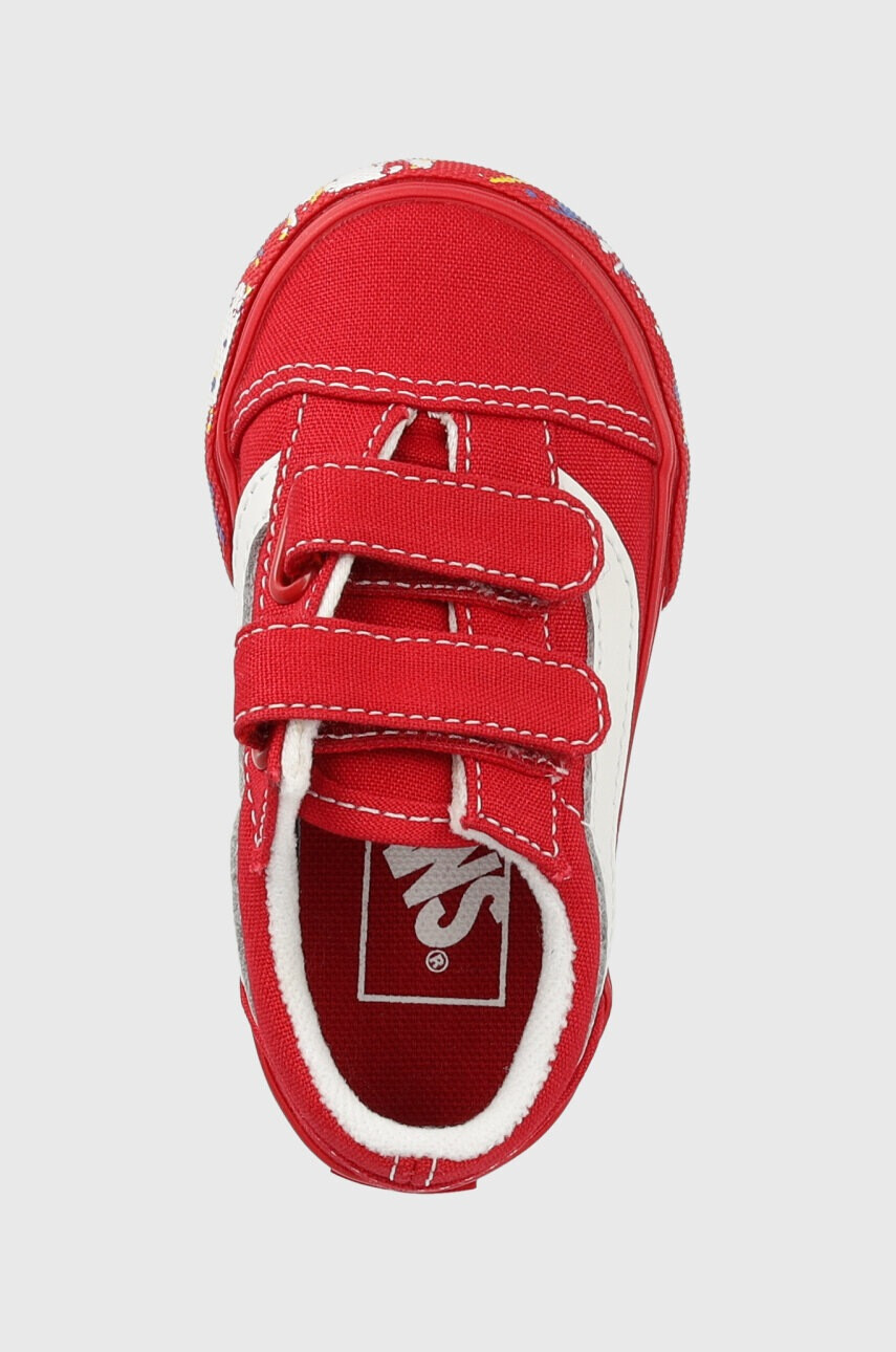 Vans Детски ниски кецове TD Old Skool V PTSP DRRED в червено - Pepit.bg