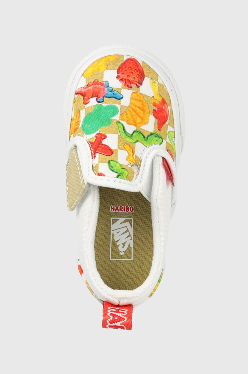 Vans Детски ниски кецове TD Slip-On V HARB CHBD в бяло - Pepit.bg