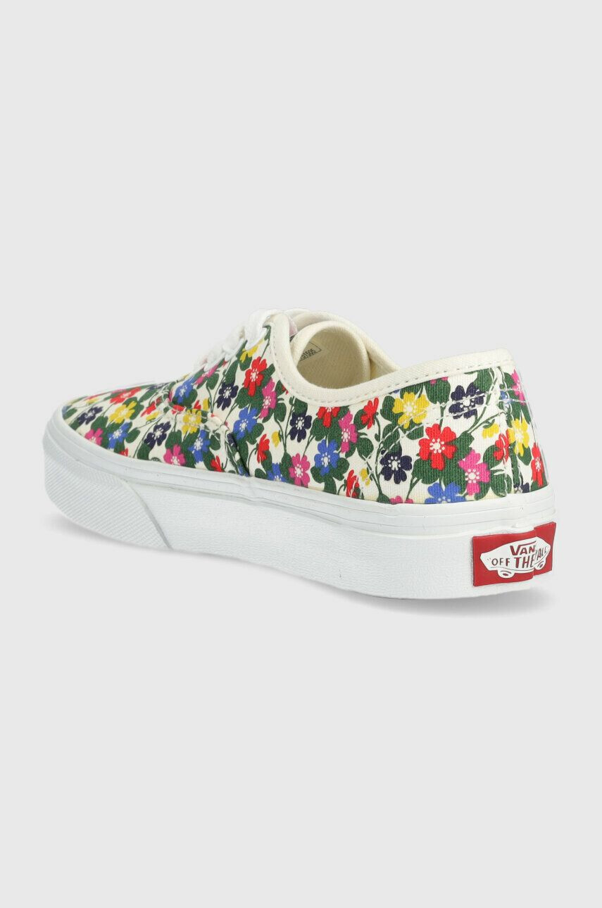 Vans Детски ниски кецове UY Authentic FLRL WHITE - Pepit.bg