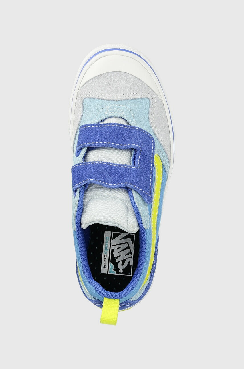 Vans Детски ниски кецове UY ComfyCush New Skool V COBL MULTI в синьо - Pepit.bg