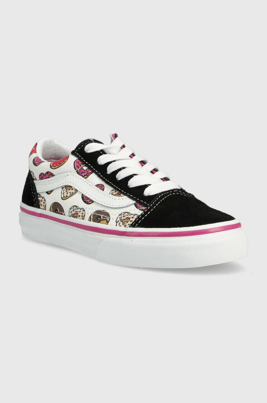 Vans Детски ниски кецове UY Old Skool LOVE BLKPK - Pepit.bg