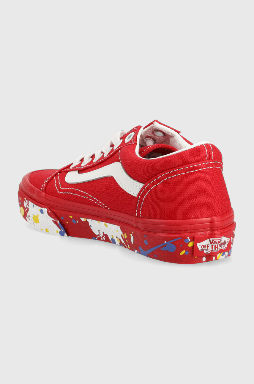 Vans Детски ниски кецове UY Old Skool PTSP DRRED в червено - Pepit.bg