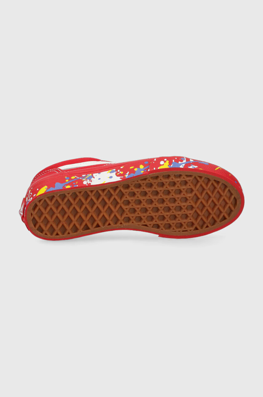 Vans Детски ниски кецове UY Old Skool PTSP DRRED в червено - Pepit.bg