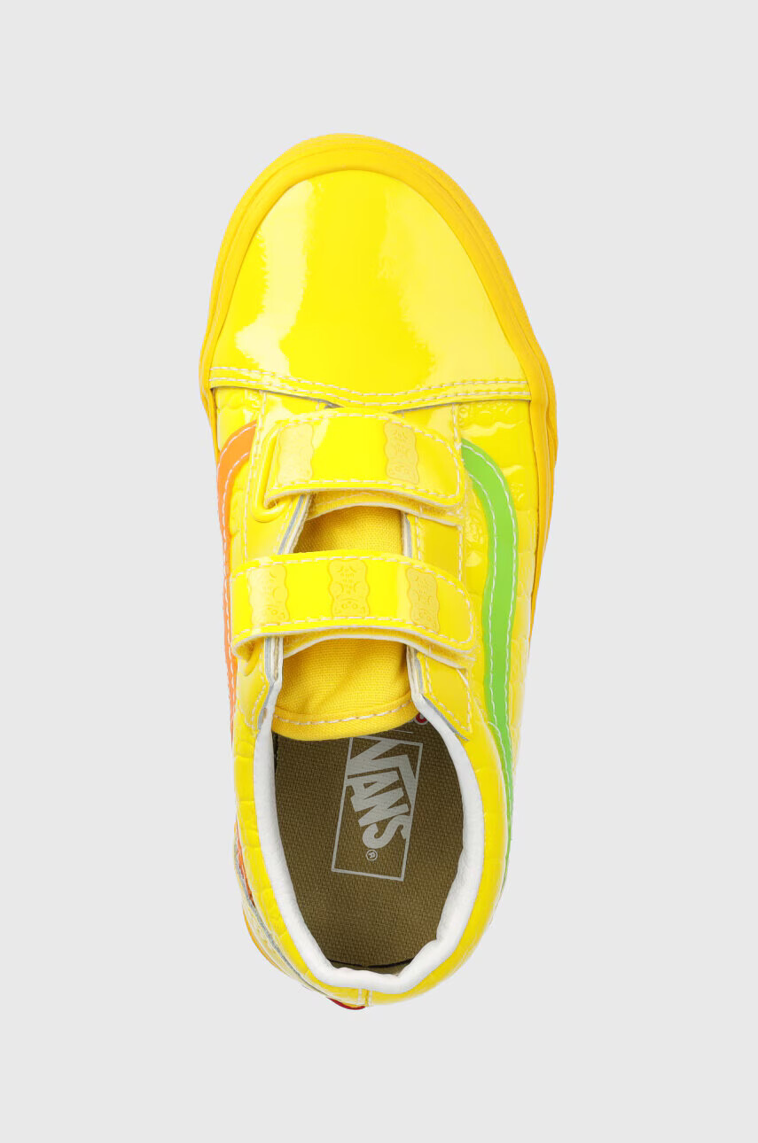 Vans Детски ниски кецове UY Old Skool V HARB CHBD в жълто - Pepit.bg