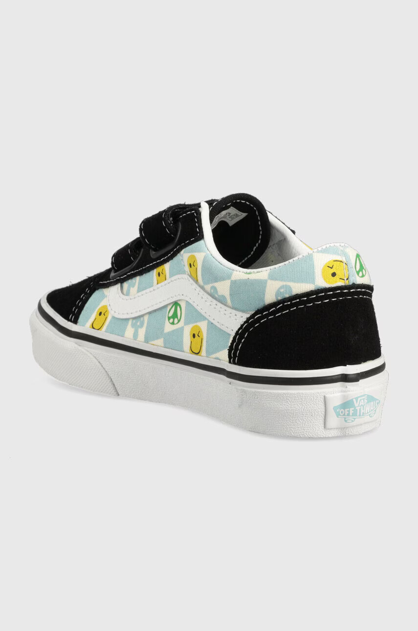 Vans Детски ниски кецове UY Old Skool V MELT BLACK - Pepit.bg
