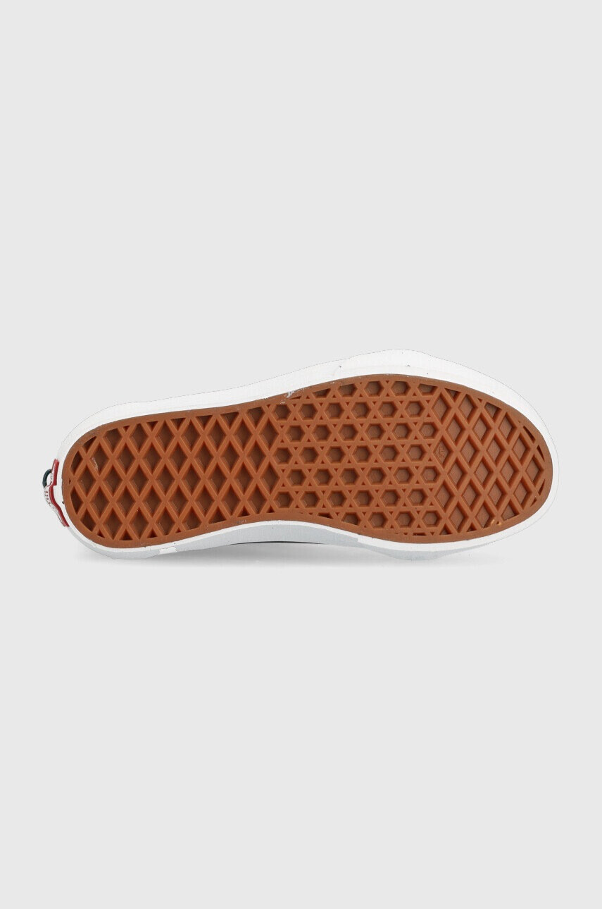 Vans Детски високи кецове в зелено - Pepit.bg