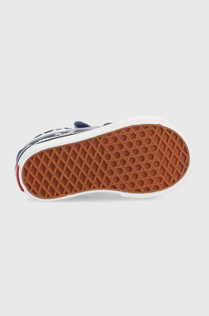 Vans Детски високи кецове в тъмносиньо - Pepit.bg