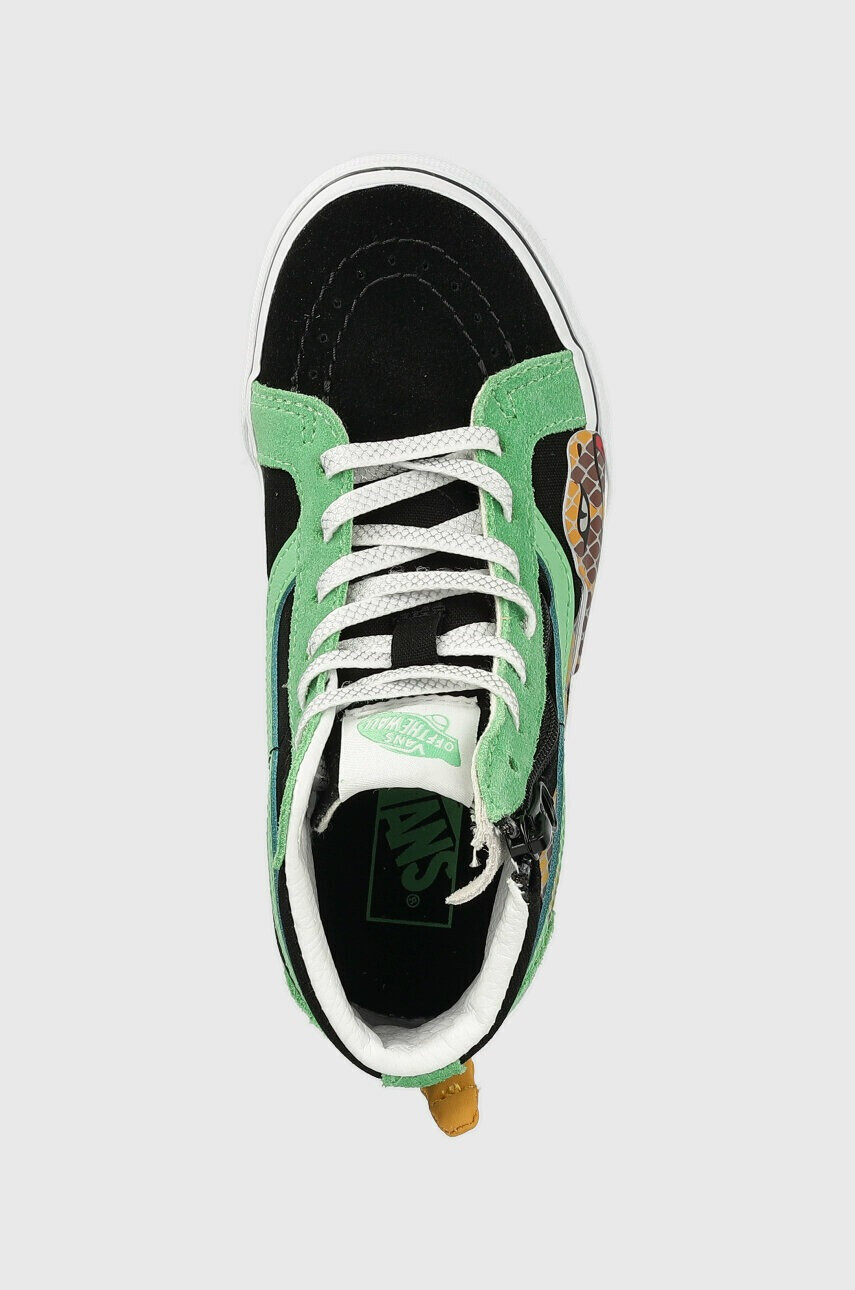 Vans Детски високи кецове SK8 Hi Reissue Side Zip S MINIM в черно - Pepit.bg
