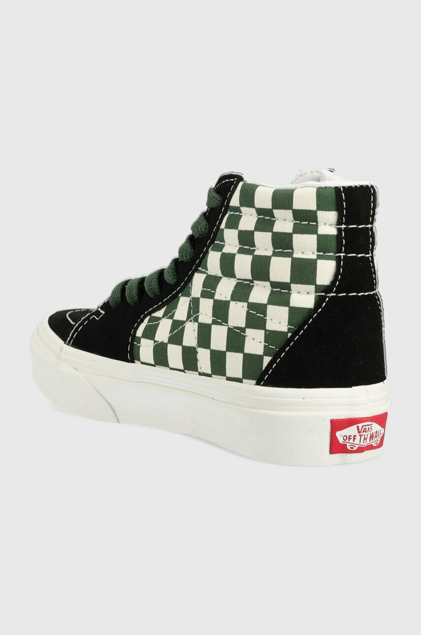 Vans Детски високи кецове UY SK8 Hi BLACK В черно - Pepit.bg