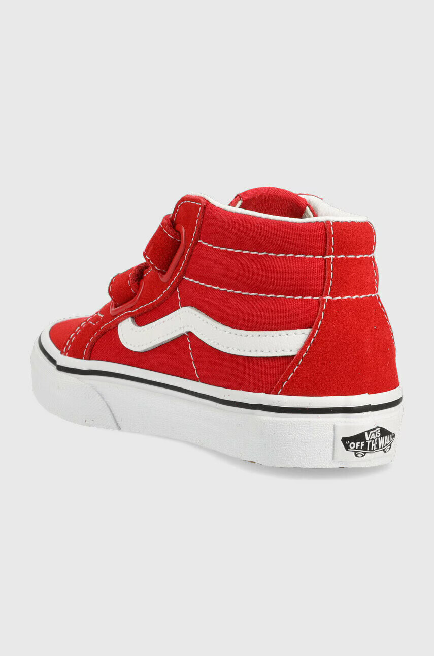 Vans Детски високи кецове UY SK8-Mid Reissue V FORMULA ONE/TRU В червено - Pepit.bg