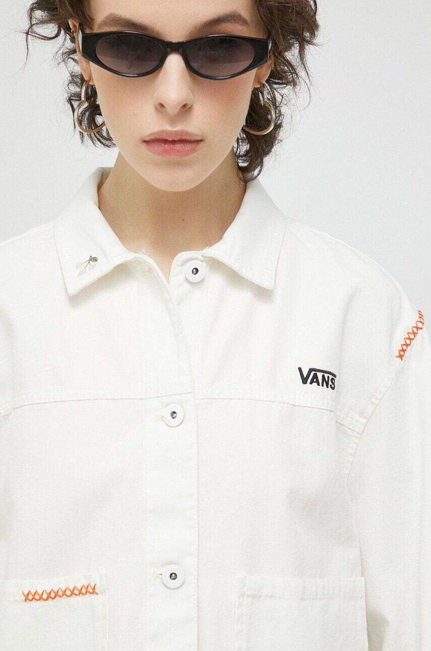 Vans Яке в бяло с преходна изолация - Pepit.bg