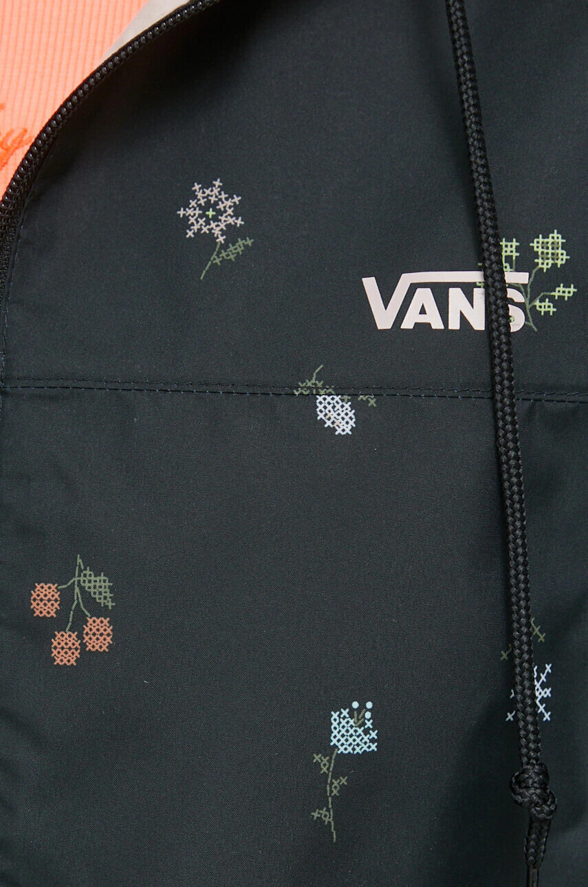 Vans Яке с две лица в черно с преходна изолация с уголемена кройка - Pepit.bg