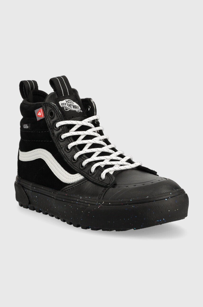 Vans Кожени кецове SK8-Hi MTE-2 в черно - Pepit.bg