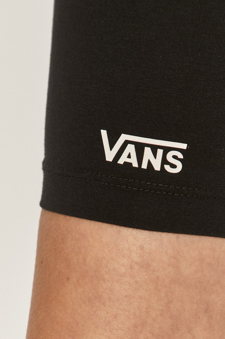 Vans Къс панталон дамски в черно - Pepit.bg
