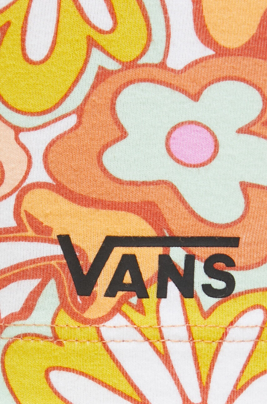 Vans Къс панталон с десен с висока талия - Pepit.bg