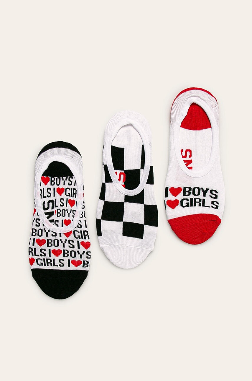 Vans Къси чорапи (3 бройки) - Pepit.bg