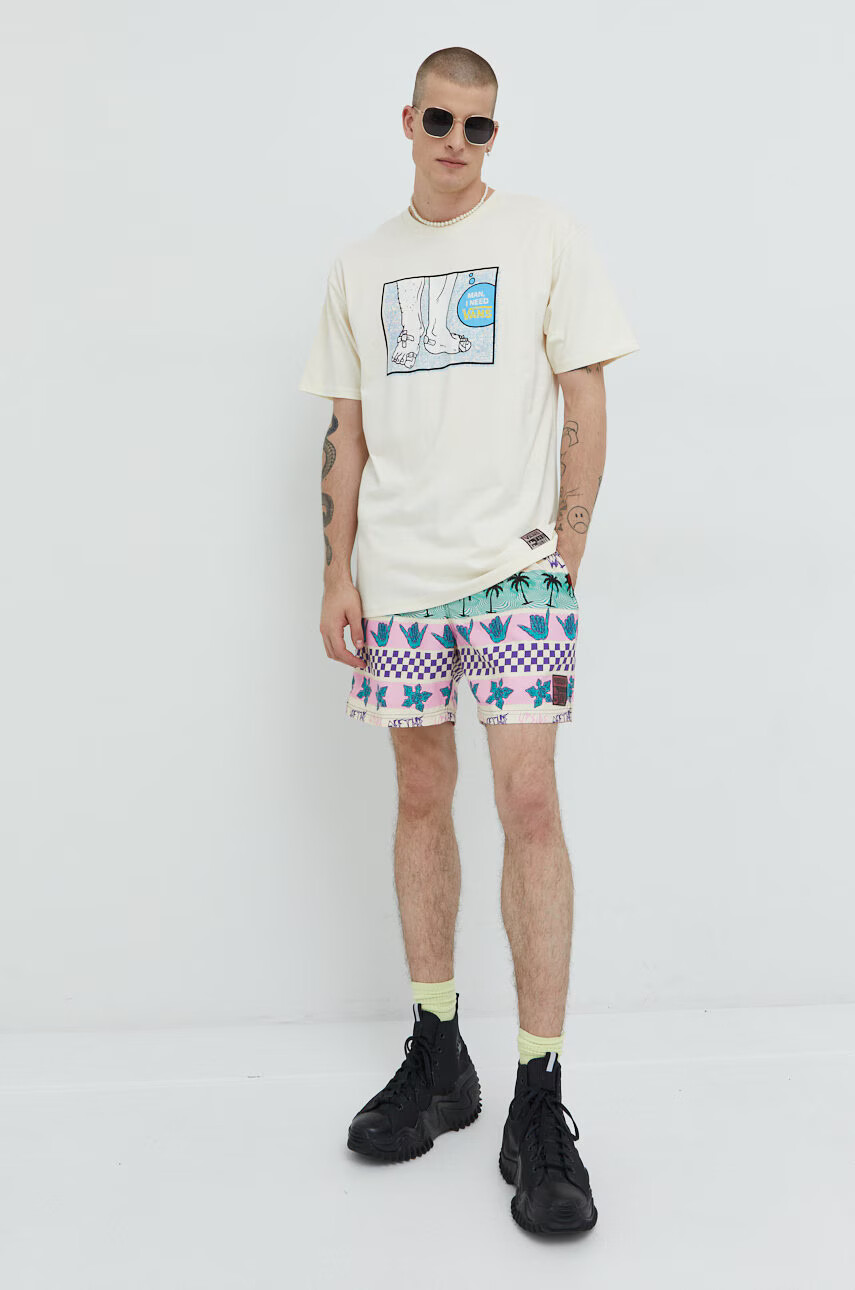 Vans Къси панталони мъжко в кафяво - Pepit.bg