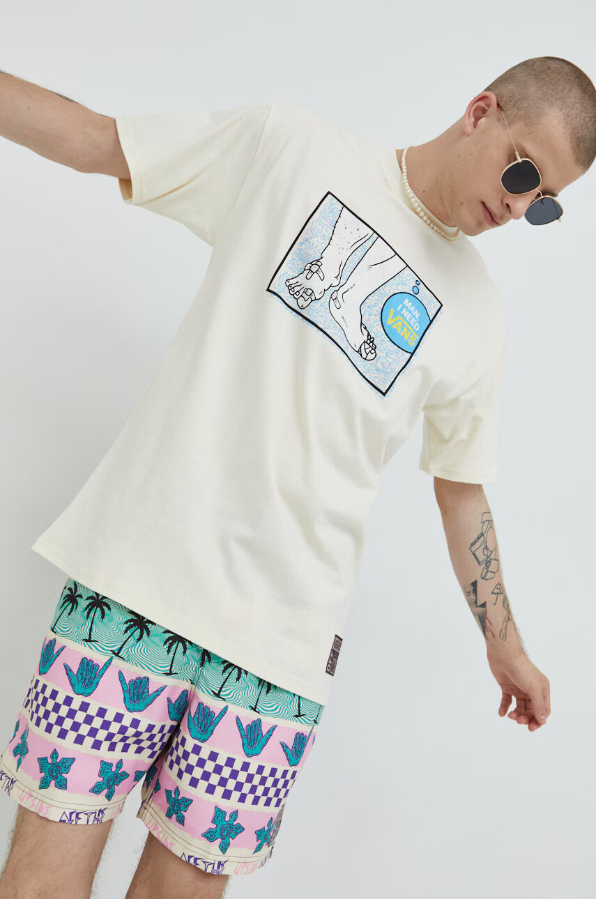 Vans Къси панталони мъжко в кафяво - Pepit.bg