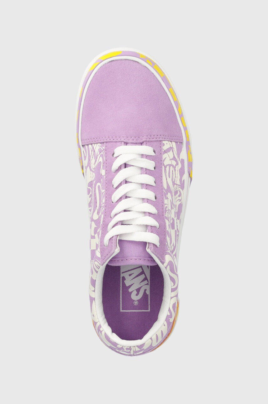 Vans Ниски кецове Old Skool Stacked в лилаво - Pepit.bg