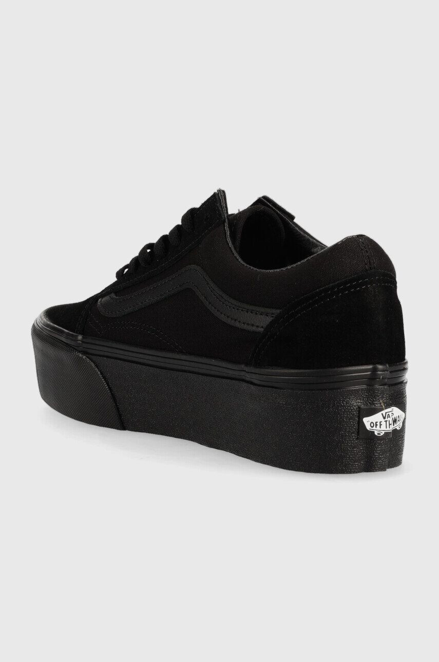 Vans Ниски кецове Old Skool Stackform в черно - Pepit.bg